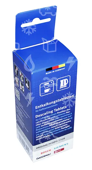 tablety odvápňovací 2v1 pro kávovary BOSCH / SIEMENS, 6 x tableta 18g, (00311864)